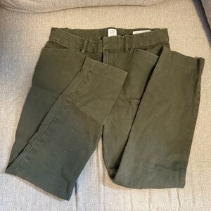 Gap Signature Skinny Ankle Jeans | Army Green | Size 4R